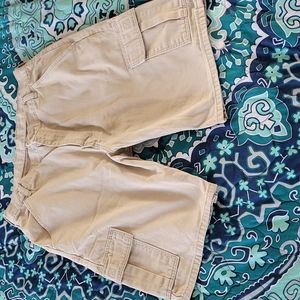 Men's Wrangler Hero khaki Jean shorts sz 34